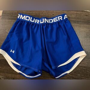 Under Armour Women's Royal Blue Athletic Shorts